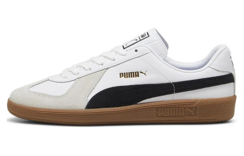 PUMA Army Trainer White Grey Black