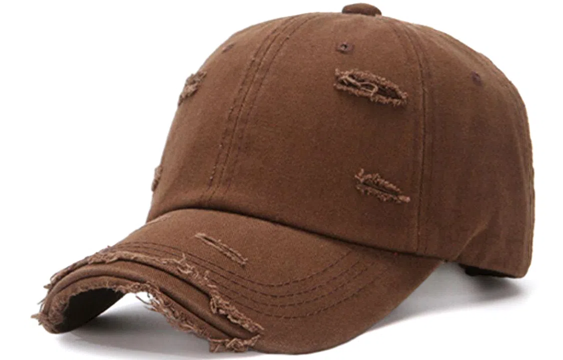 优幽兰 复古大头围时髦纯色防紫外线遮阳休闲实用旅游骑车开车小众防晒高级感 棉 鸭舌帽 男女同款情侣款