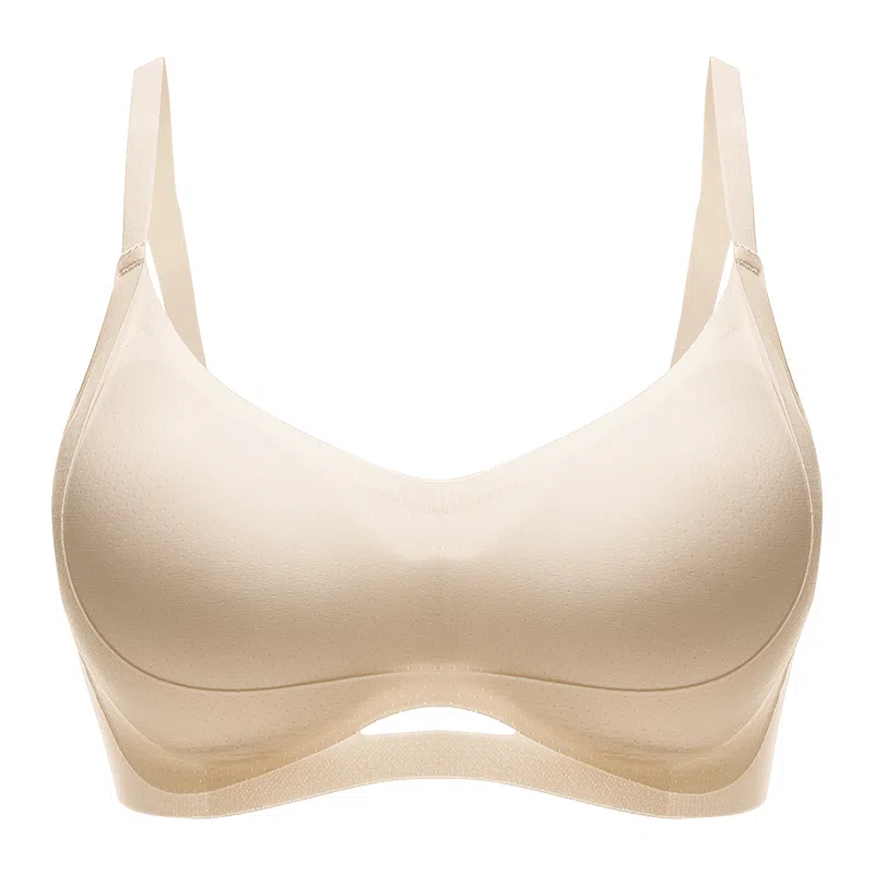 多情猫 纯色聚拢收副乳无钢圈文胸 女款