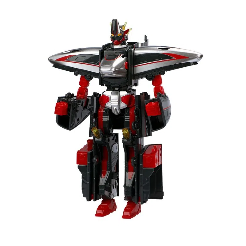 灵动创想 铁博联名 原创设计 列车超人系列 变形 成品模型