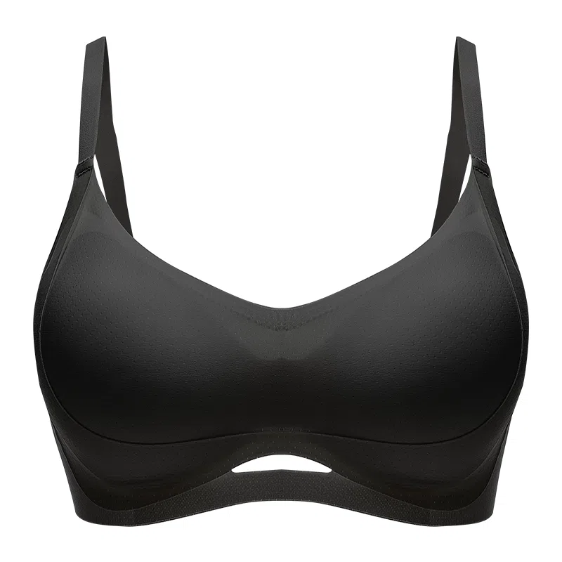 多情猫 纯色聚拢收副乳无钢圈文胸 女款