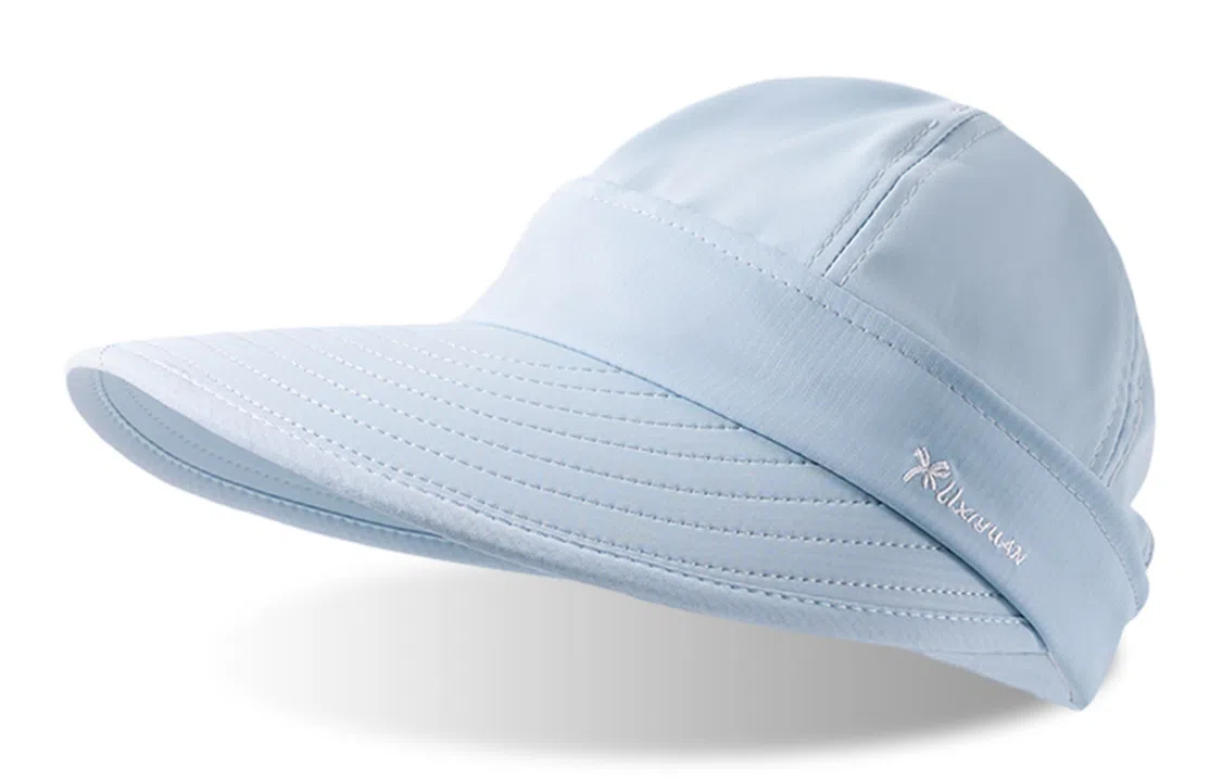 优幽兰 春夏防紫外线遮阳学生大头围显脸小小众骑车开车 聚酯纤维 防晒帽 女款