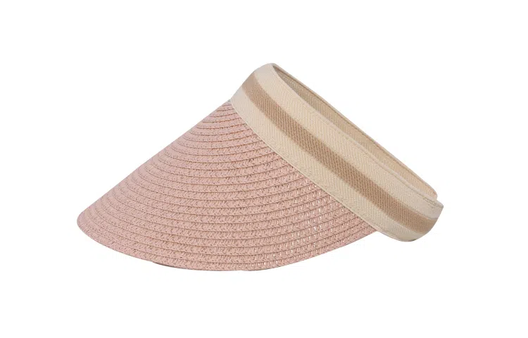 纳兰杜 夏季遮阳旅游沙滩气质空顶帽显脸小防紫外线 织物 防晒帽 女款