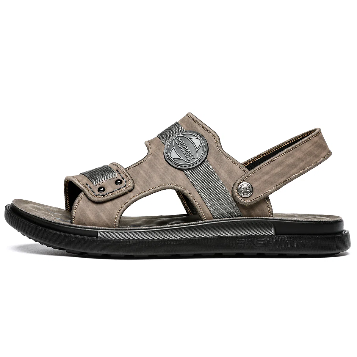 法派 超纤皮 休闲百搭 运动凉鞋 男款