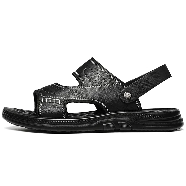 法派 超纤皮 潮流舒适百搭透气轻便 沙滩凉鞋 男款