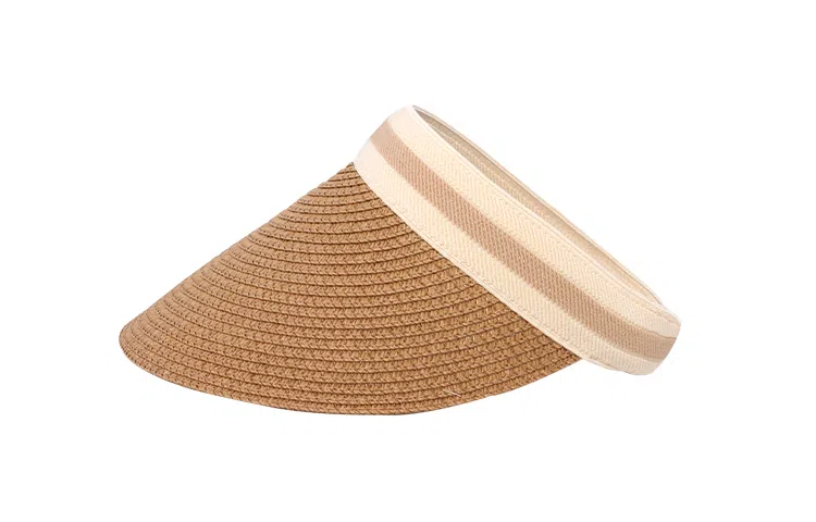 纳兰杜 夏季遮阳旅游沙滩气质空顶帽显脸小防紫外线 织物 防晒帽 女款