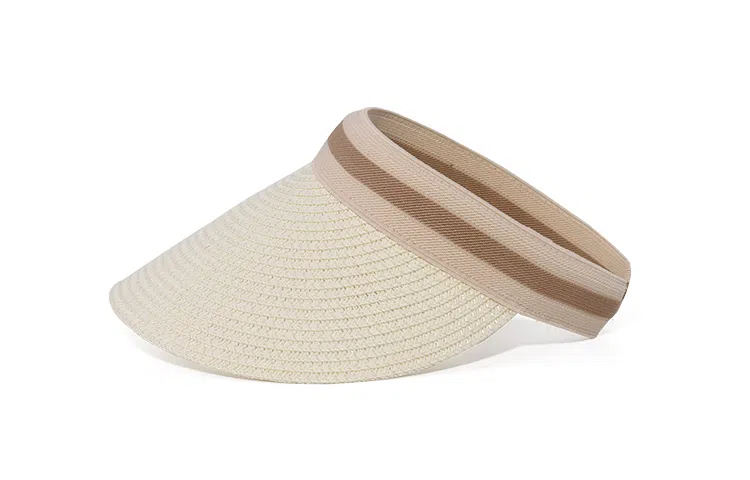 纳兰杜 夏季遮阳旅游沙滩气质空顶帽显脸小防紫外线 织物 防晒帽 女款