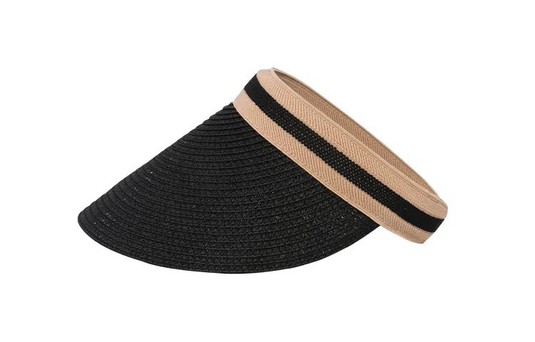 纳兰杜 夏季遮阳旅游沙滩气质空顶帽显脸小防紫外线 织物 防晒帽 女款