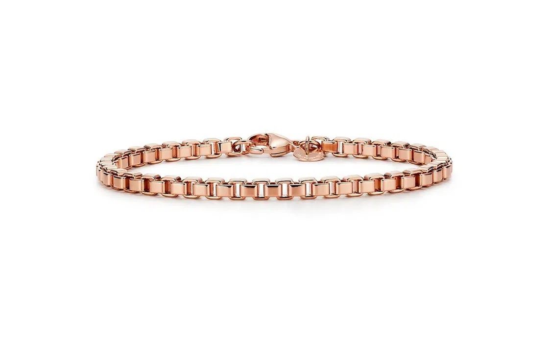 Tiffany & Co. Chain Bracelet 18K Rose Gold