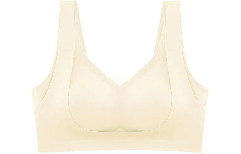浪莎 内衣聚拢小胸无痕收副乳防下垂新款软支撑防震美背心式文胸 女款