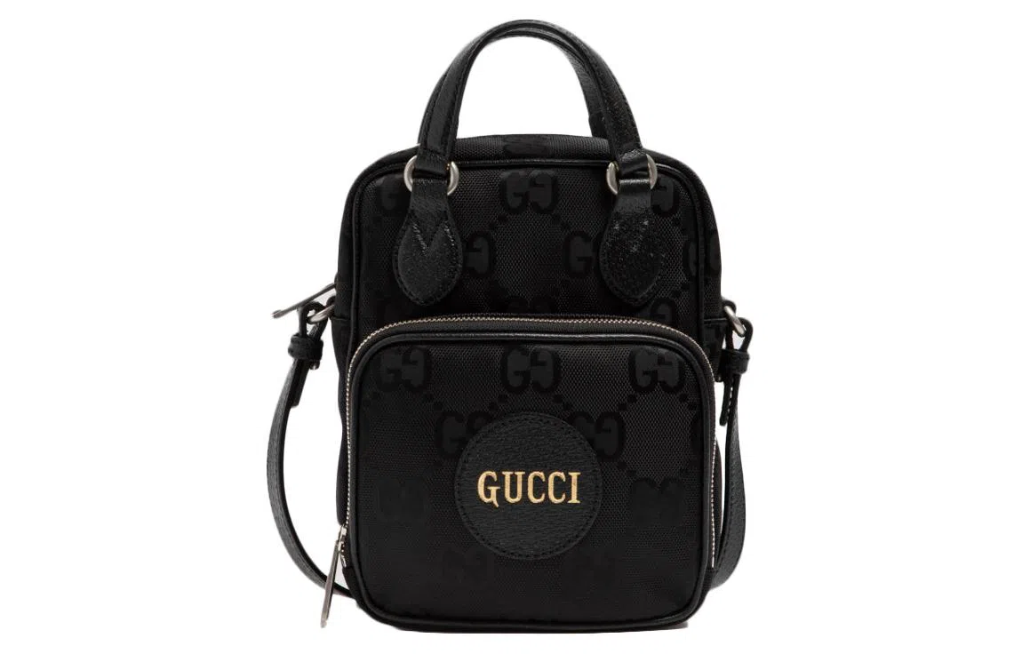 Gucci Off The Grid Nylon Tote Bag Black