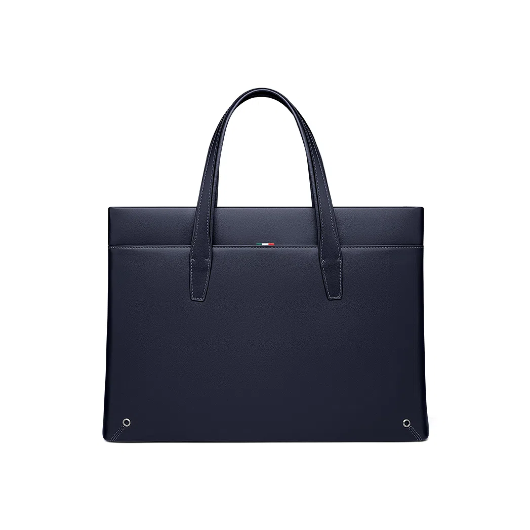 WilliamPOLO Classic Leather Briefcase Medium