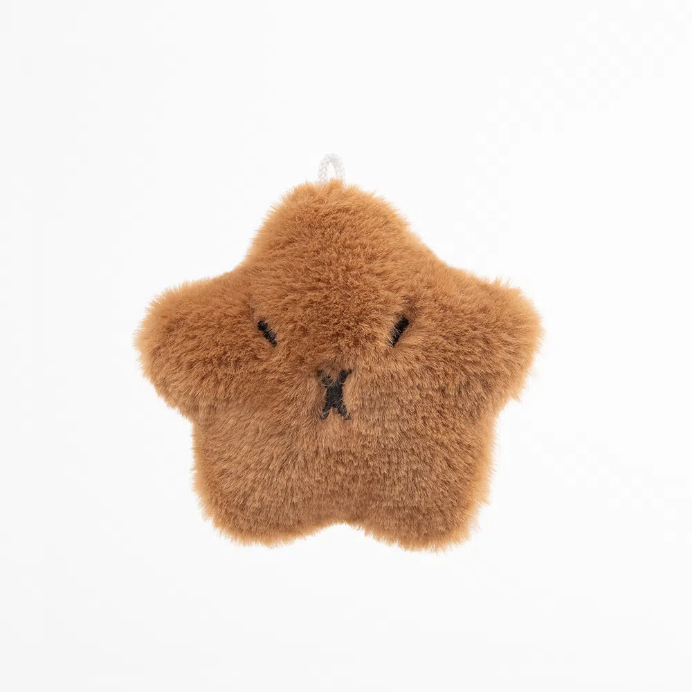 白卷 呆萌动物毛绒汽车钥匙扣挂饰 挂件 男女同款情侣款