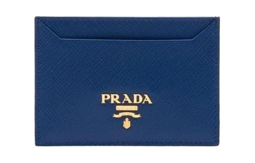 Prada Card Holder Blue