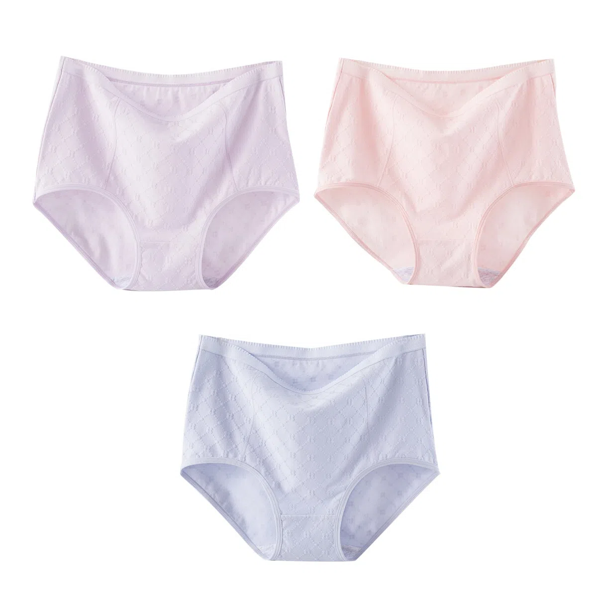 Qiaojia Ren Nude Fit High Waist Boxer Briefs 3-Pack