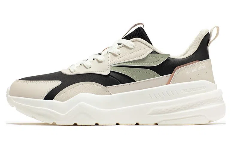 361° Casual Low-Top Sneakers Black White