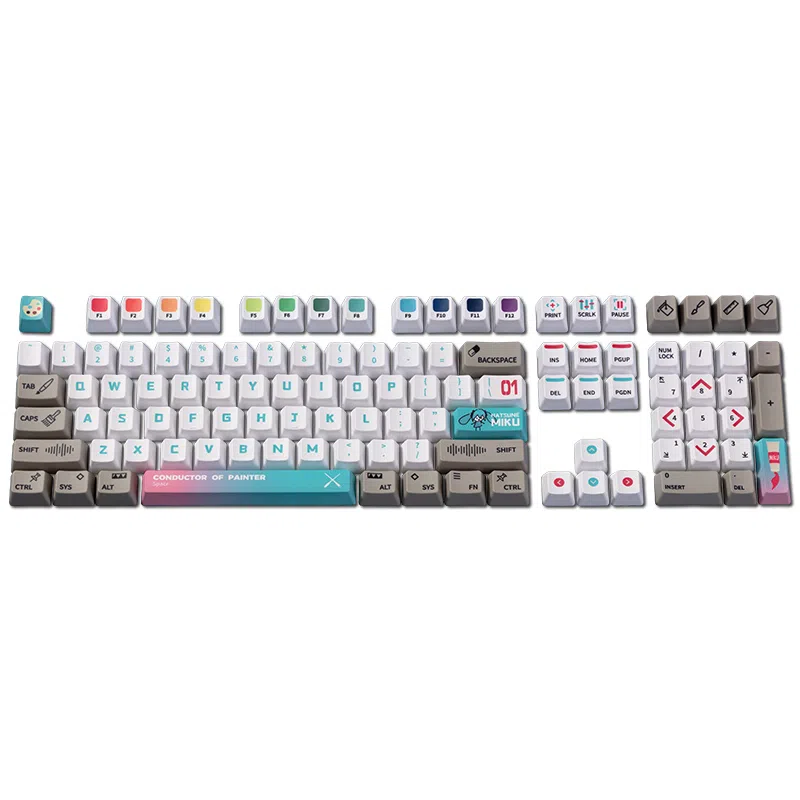 MOEYU涂鸦指挥家 Hatsune Miku Keycaps