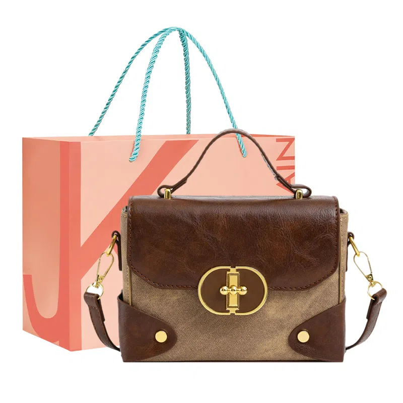 JANE KLAIN Crossbody Bag Black Brown