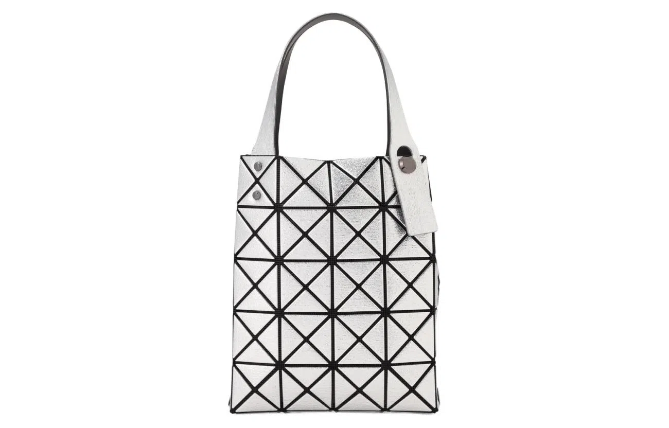 ISSEY MIYAKE Platinum Logo Tote