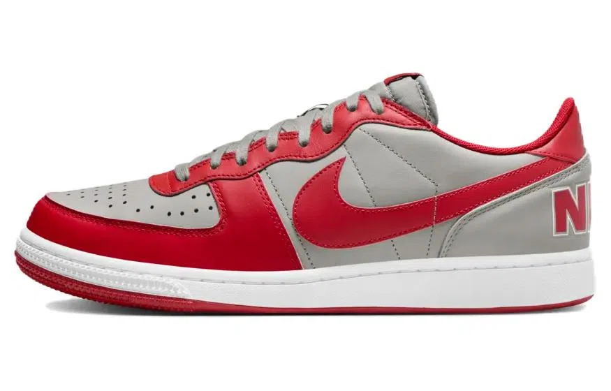 Nike Terminator Low "Varsity Red and Medium Grey"