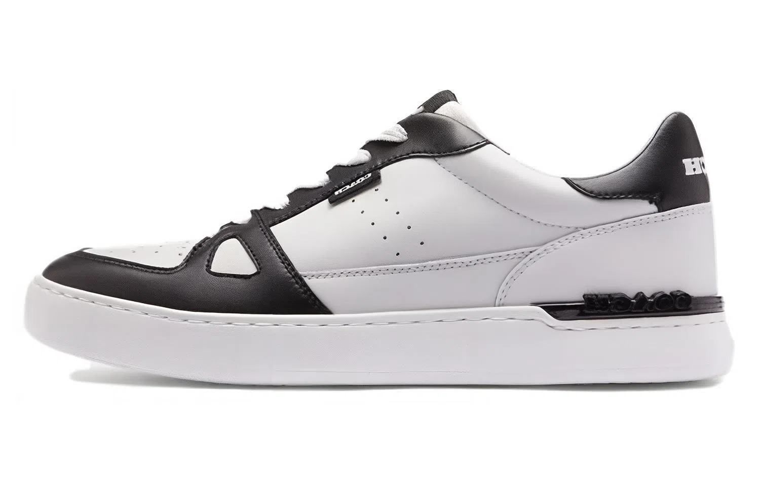 COACH Low Top Sneakers Black White