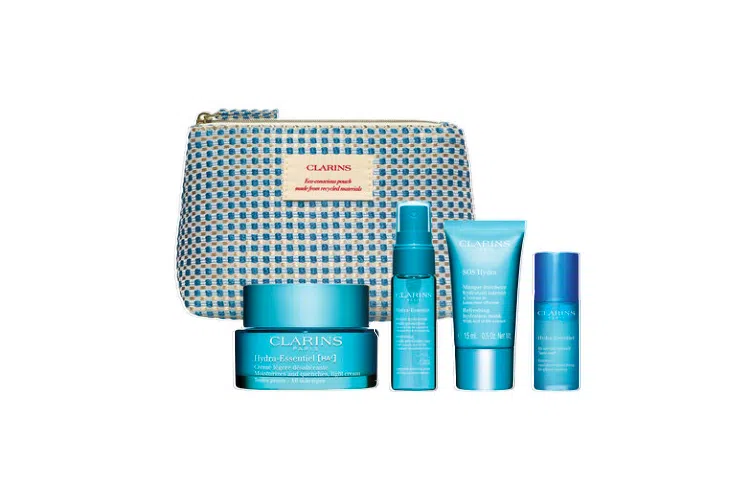 娇韵诗 水润精华面霜套装 保湿