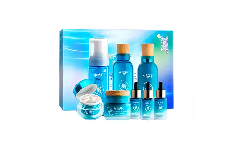 水循环 海藻酵素鲜活八件套礼盒 保湿补水