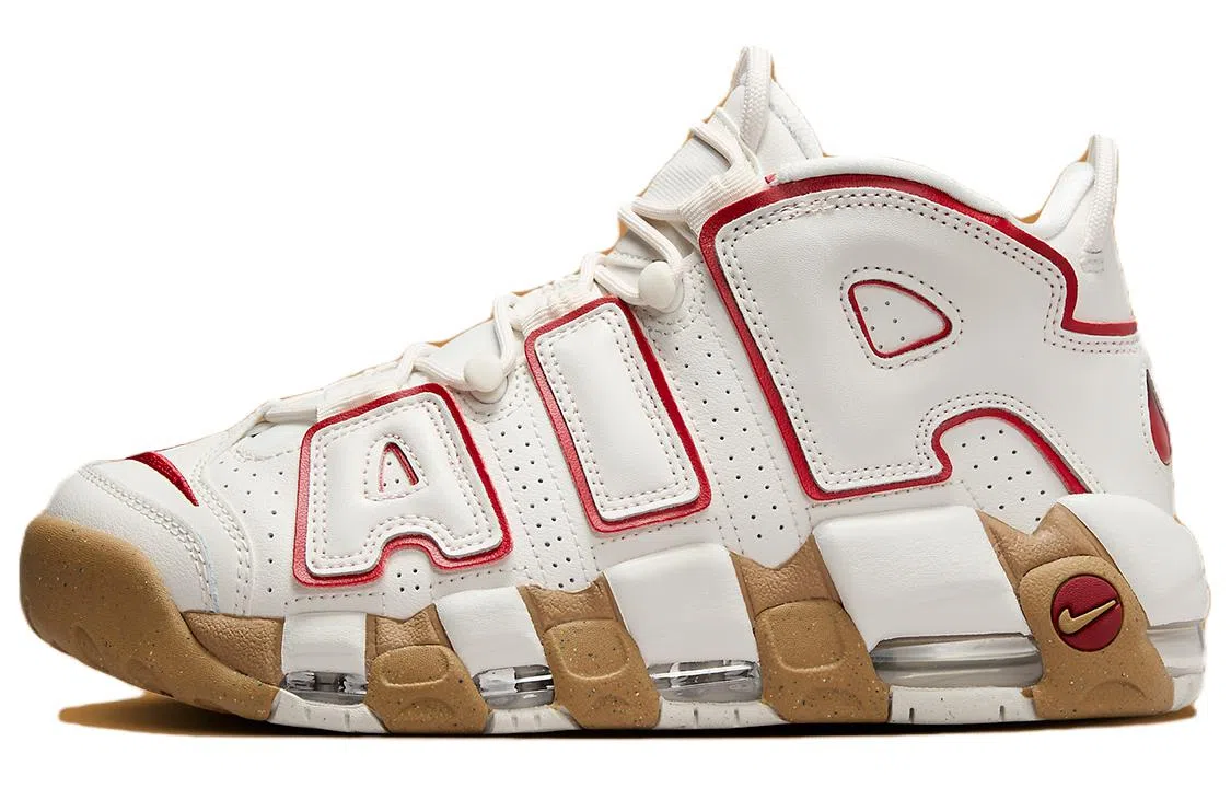 Nike Air More Uptempo White Red