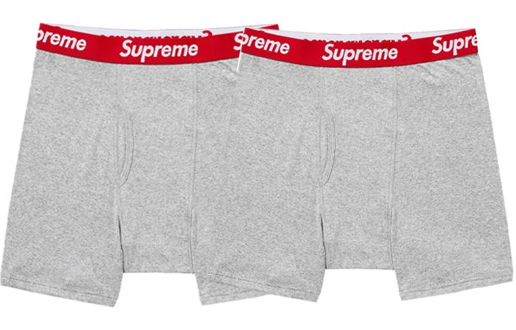 Supreme SS24 WEEK1 HANES BOXER BRIEFS 2 PACK Logo 2