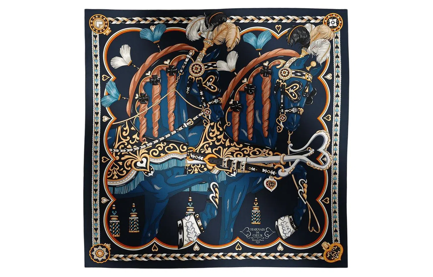Hermes Scarf Black