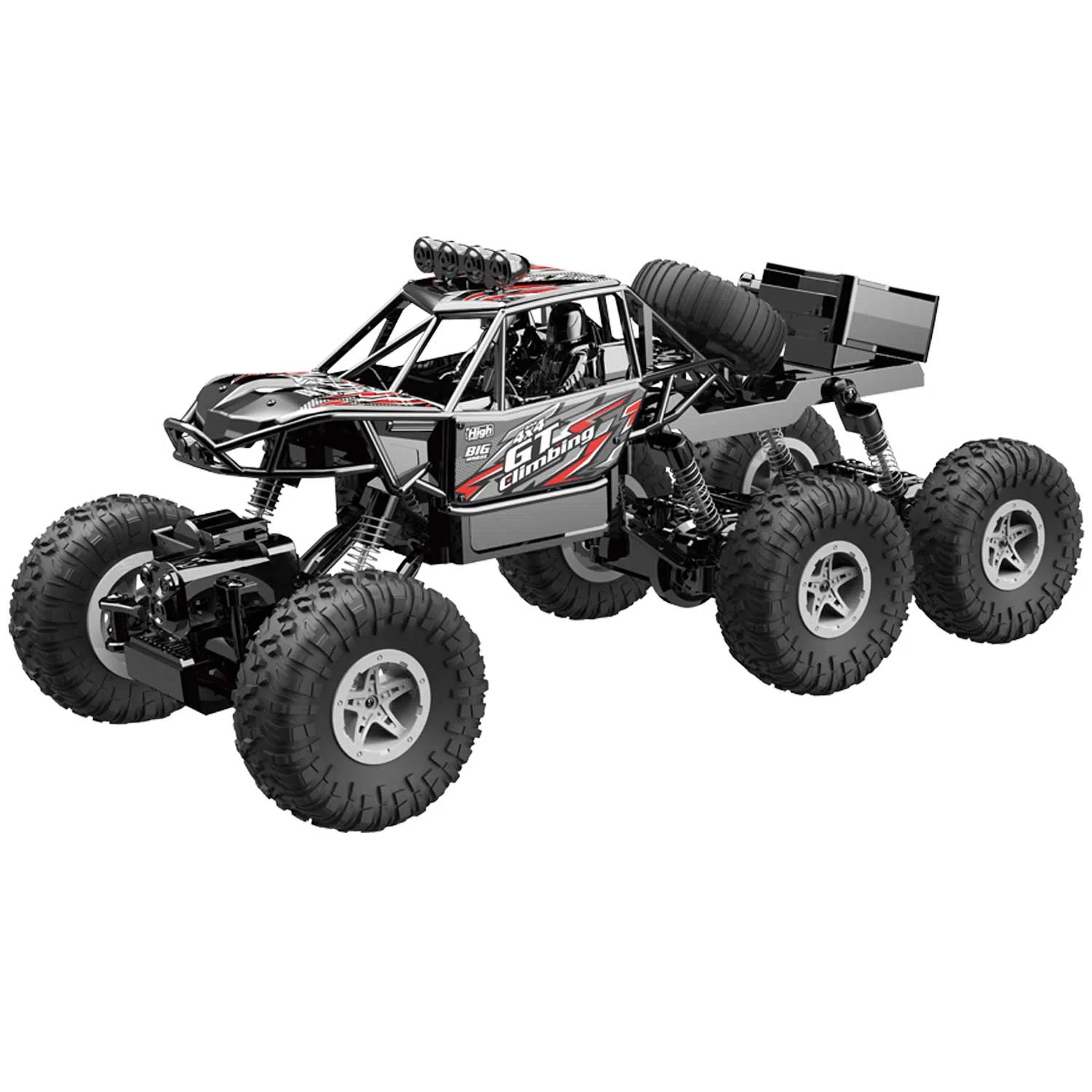 星域传奇 超大号汽车越野车 四驱充电动 高速赛车 六轮攀爬车 遥控玩具