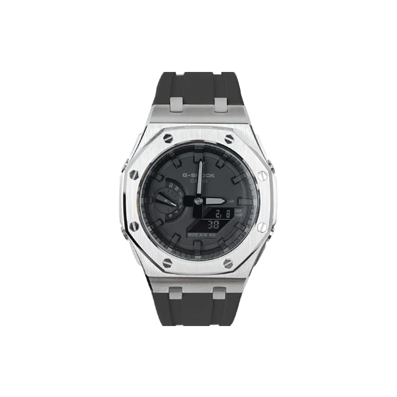 Casio GA-2100 Offshore Silver Series