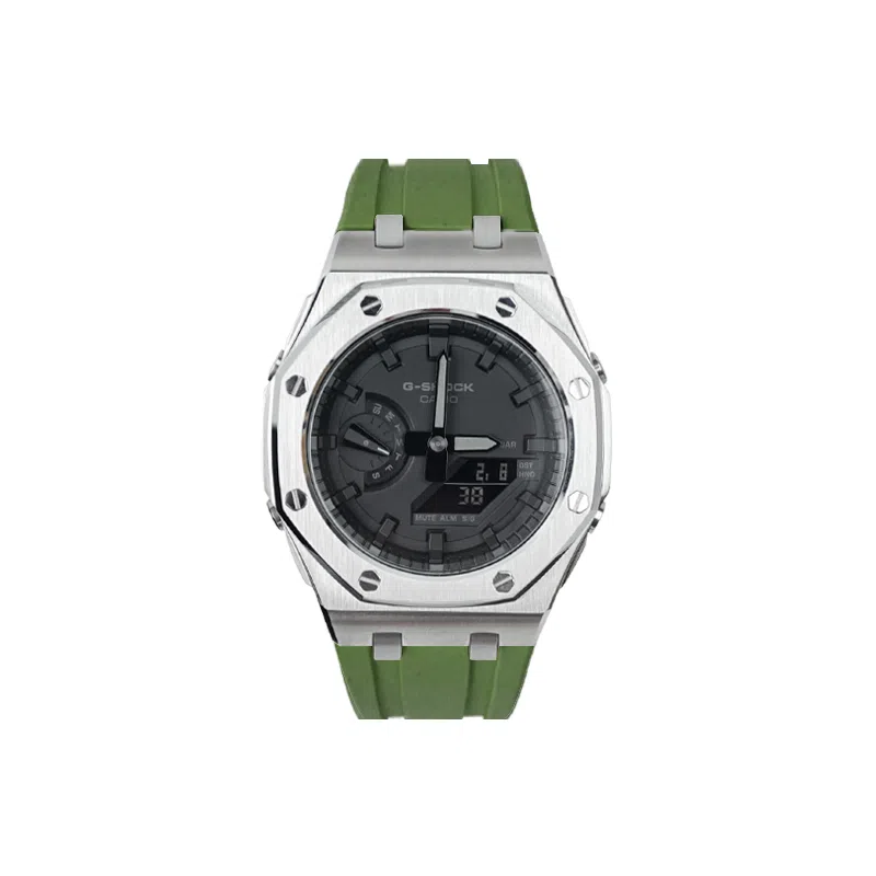 Casio GA-2100 Offshore Silver Series