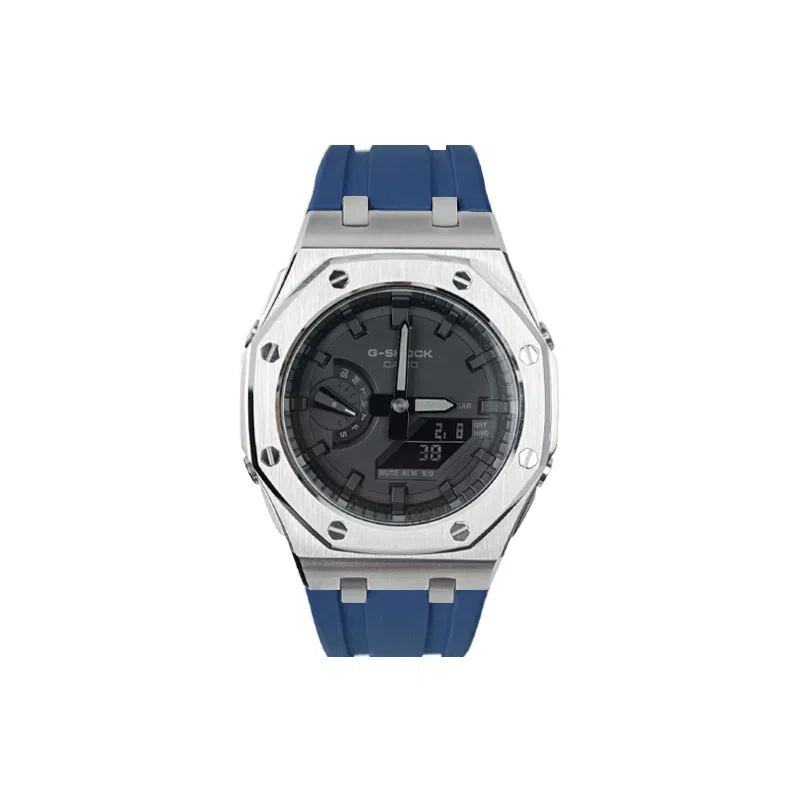 Casio GA-2100 Offshore Silver Series