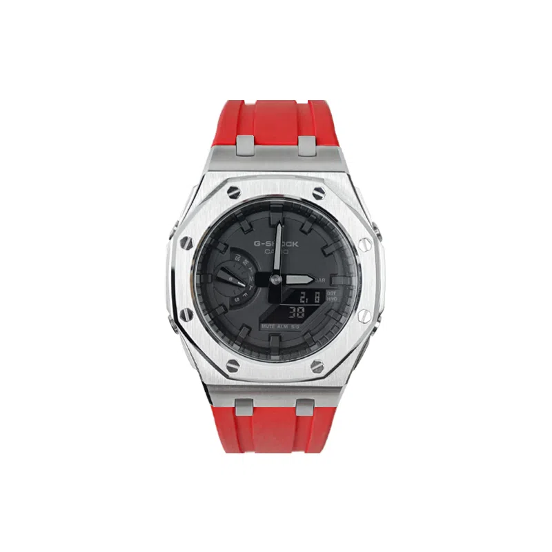 Casio GA-2100 Offshore Silver Series