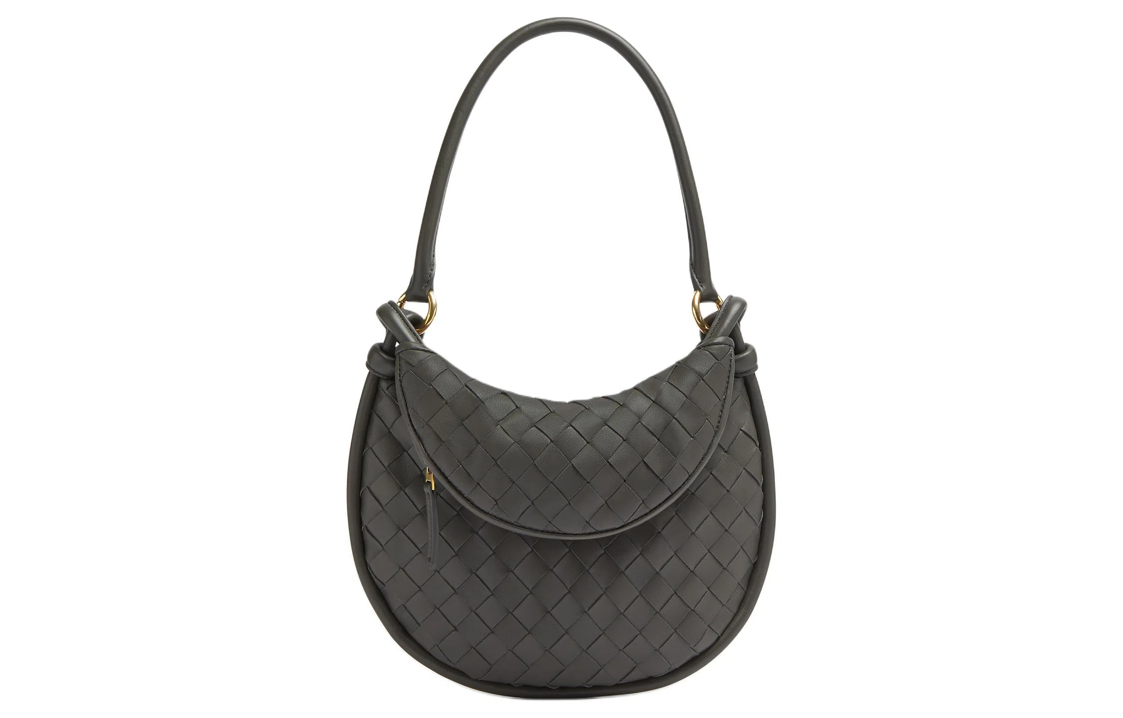Bottega Veneta Small Gemelli Light Graphite