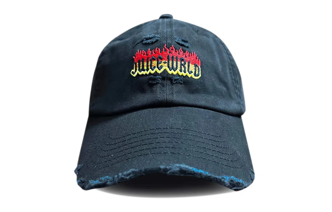 Juice Wrld Cap Black Blue