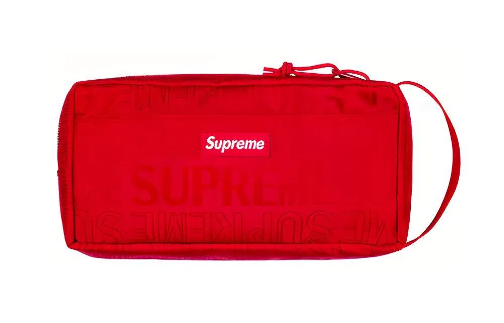 Supreme SS19 Organizer Pouch Red