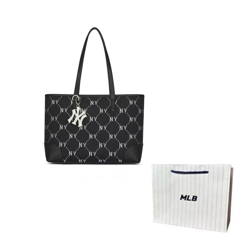 MLB Yankees Tote Bag Black