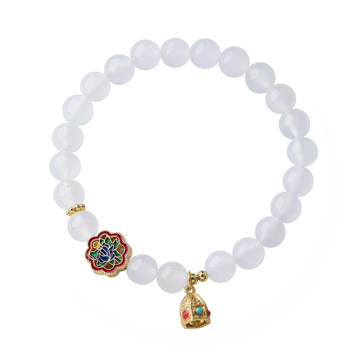 琳琯瑛 新中式国 风气质小众设计款 玛瑙 玉石手串 女款