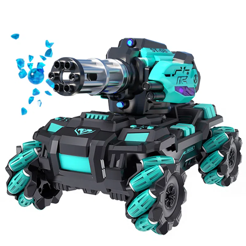 澳梦星 遥控对战坦克 手势感应四驱 可开炮 发射水弹 越野车 遥控玩具