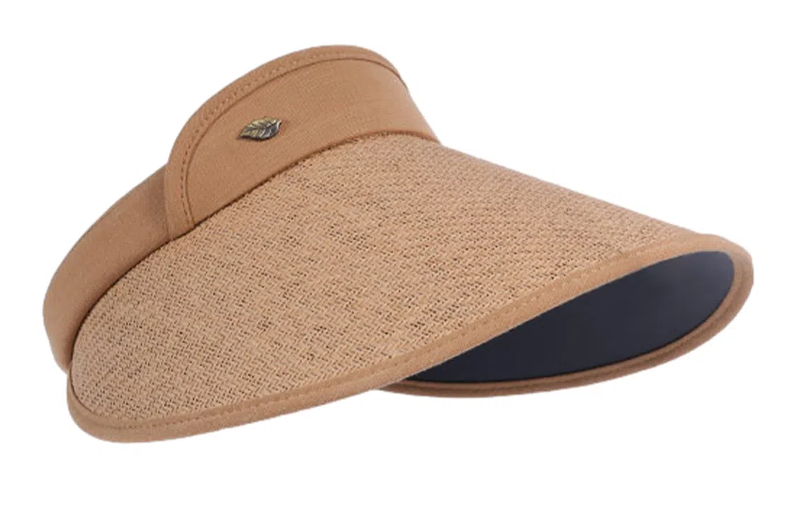 优幽兰 小众韩版气质旅游空顶遮阳防紫外线大头围显脸 草编 防晒帽 女款