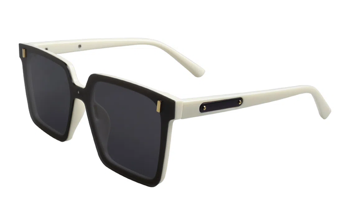 优幽兰 复古大脸显小防紫外线墨镜时尚百搭户外旅行眼镜拍照打卡推荐 方形 太阳镜 男女同款情侣款