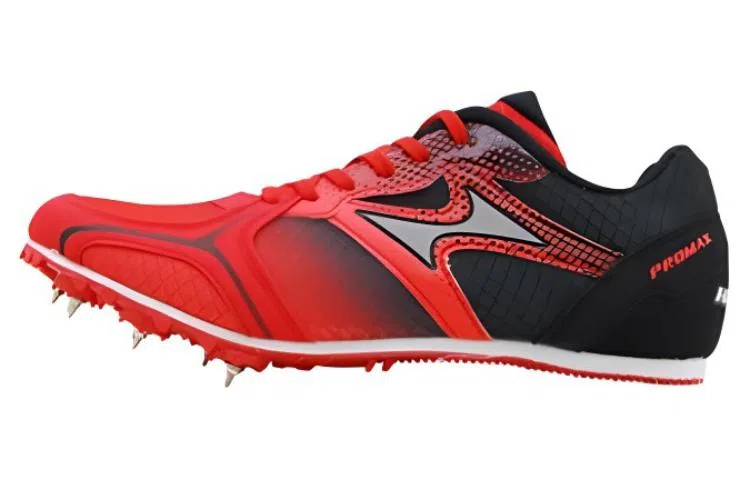 海尔斯 减震耐磨 跑步鞋 男女同款 红黑色