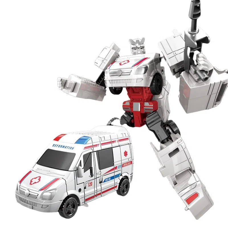 小牧马 擎天变形战盟 人车金刚 关节可动 成品模型