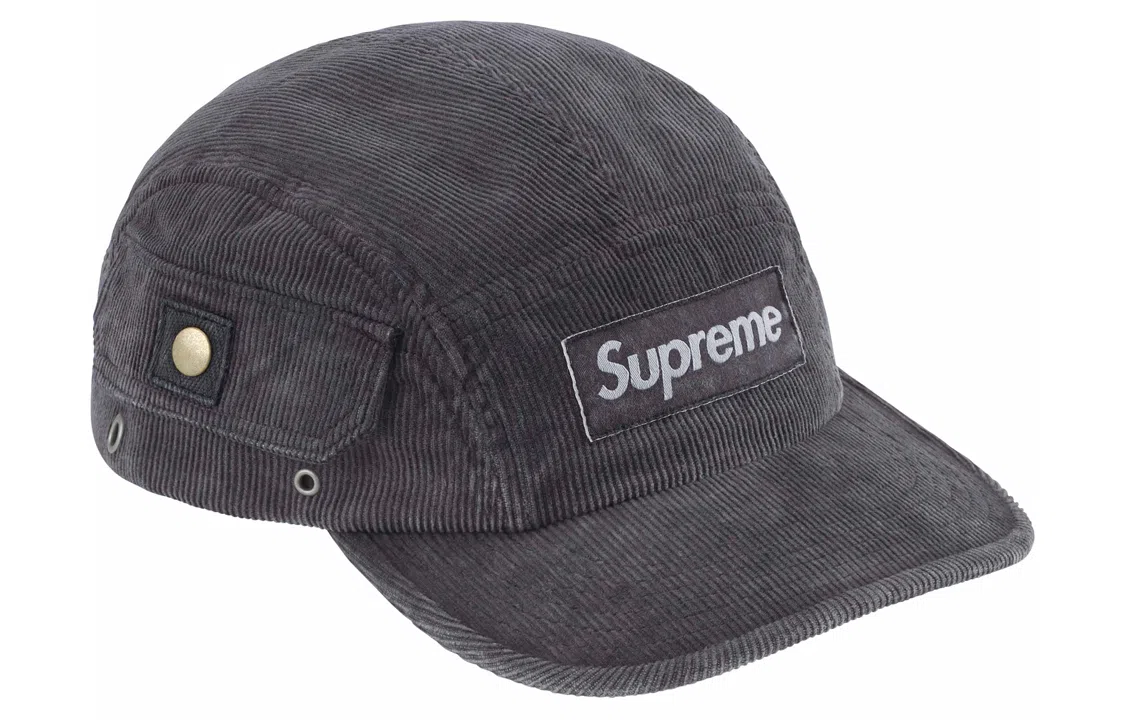 Supreme SS24 WEEK 3 CORDUROY POCKET CAMP CAP