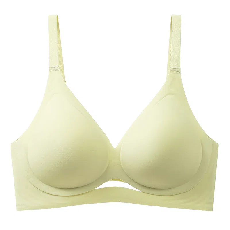 欧迪芬 纯色舒适聚拢收副乳软支撑文胸 女款