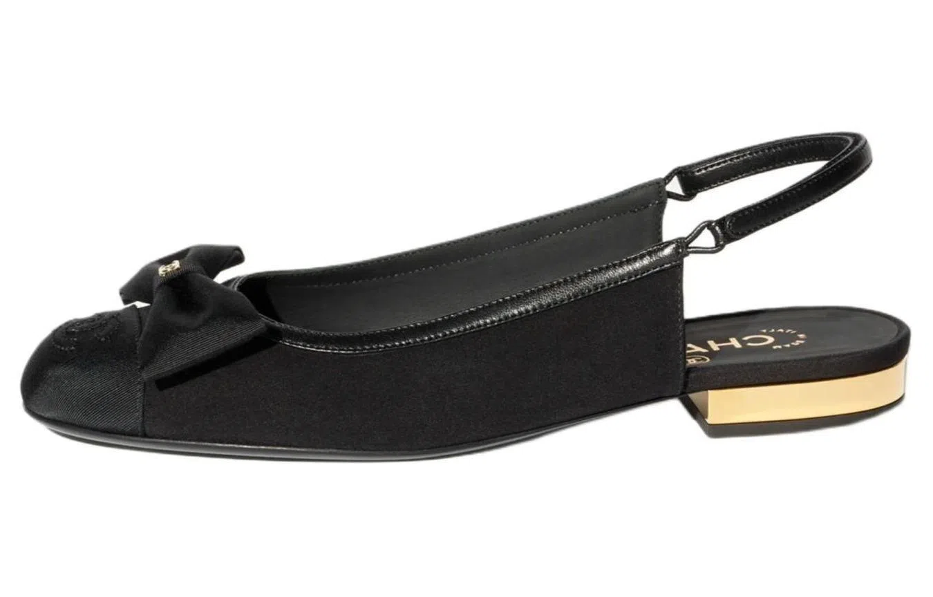 CHANEL 24S Loafers Black