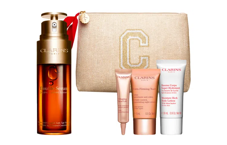 娇韵诗 双效保湿精华护肤套装 滋润