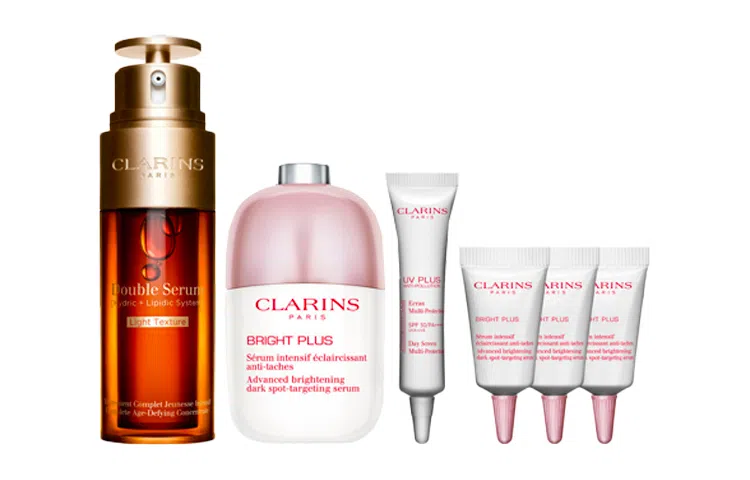 娇韵诗 黄金清爽保湿透亮护肤套组 滋润